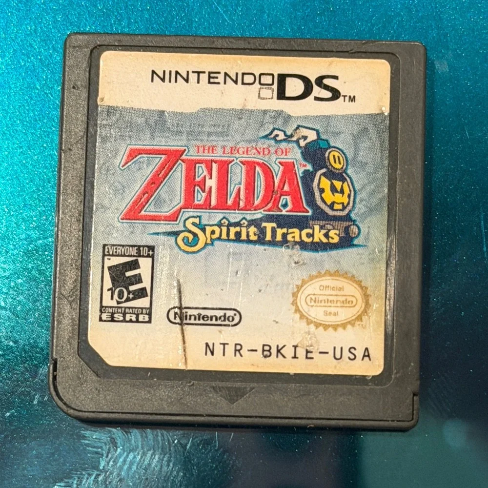The Legend of Zelda Spirit Tracks Nintendo DS Game Cartridge NTR-BKIE-USA Tested